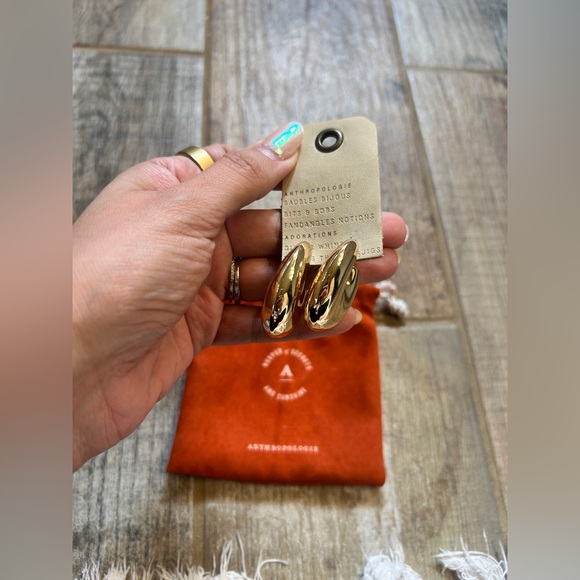 NEW NWT Anthropologie The Petra Drop Earrings: Chunky Edition - Picture 4 of 7